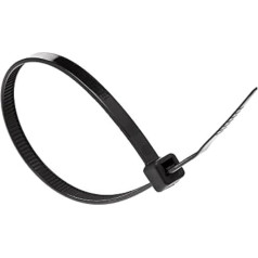 Черные кабельные стяжки, 200 мм x 3,6 мм, упаковка из 100, 8