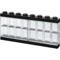 LEGO Minifigure Display Case Large [Black]