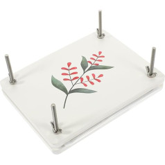 SEWACC Цветочный пресс Дерево DIY Цветочный Пресс Набор Растительный Вид Инструмент Равномерное Давление Для Ремесленных Проектов Скрапбукин