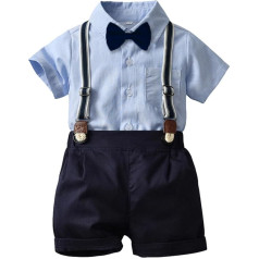 Свадебный Костюм Детский Костюм Регулярный Fit Классический Блейзер Пиджак Брюки Экипировка Набор для Детей Формальный Элегантный Свадебн