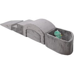 Крытый ребенок скалолаз игрушка, мяч яма малышей скалолаз игрушка Супер мягкая ткань для ползания