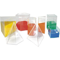 Miniland Miniland95238 Объемный набор 15 деталей, разноцветный