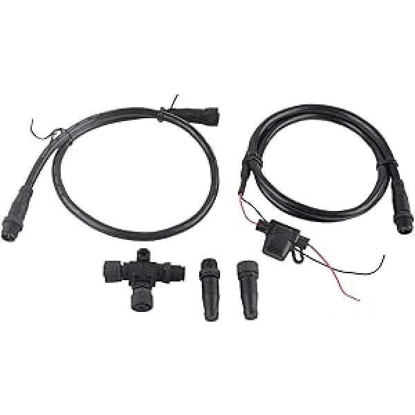 Стартовый комплект NMEA 2000, 1 м морской магистральный кабель сети NMEA с 3-портовым адаптером T-коннектора и мужским резистором для сетей Simrad