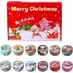 Подарочный набор ароматических свечей, рождественские ароматические свечи, рождественские ароматические свечи, ароматерапевтические св