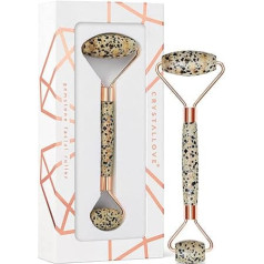 CRYSTALLOVE Face Roller - Антивозрастной массажный ролик - Массажер для лица с яшмой - Массажер - Массаж лица - Ролик - Массажный инструмент