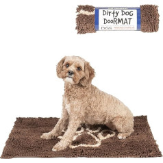 Коврик Dog Gone Smart Dirty Dog Doormat - быстросохнущий коврик с подложкой Super Grip для чистых полов - супервпитывающий и пригодный для машинной стирки ков