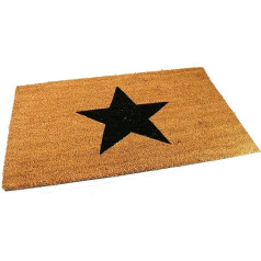 Черный имбирь койра дверные коврики сильный декоративный узорчатый природный дизайн