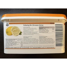 Лимон Kessko Запас сливок 900 г, Подставка для сливок, Застывшие сливки, Сливки 0,9 кг (Лимон)