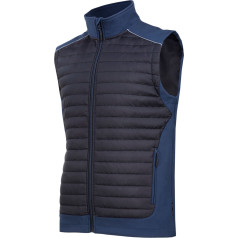 Утепленная безрукавка черного цвета - navy, 