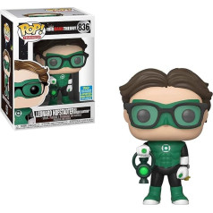 Funko - . Леонард Хофстедтер в роли Зеленого Фонаря - The Big Bang Theory Pop SDCC 2019 Exclusive #836