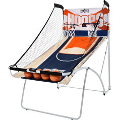 ESPN Баскетбольная игра для 2 игроков EZ-Fold Аркада со светодиодным дисплеем, ESPN EZ-Fold Баскетбольная игра для 2 игроков, черный