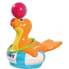 TOMY Toomies Sandy the Sea Lion - моторизованная игрушка для ванны - подходит от 1 года