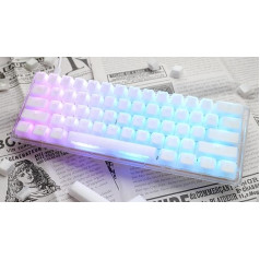 Ducky One 3 Aura White Mini Gaming Keyboard RGB LED - MX-Brown (США)