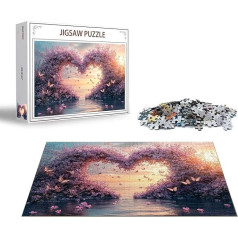 Пазл Бабочка Пазл 6000 Кусочков Цветок Деревянный Пазл Взрослых, Премиум Качество Классический Деревянный Образовательная Игра DIY Классиче