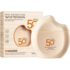 Bio-Sonnenschutzmittel, leicht, pflegend und beruhigend, leicht und nicht fettend, langanhaltender Schutz, hellt den Hautton auf, für alle Hauttypen geeignet