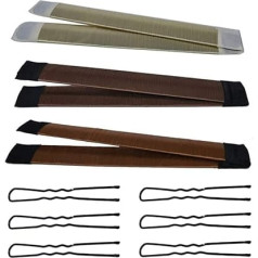 Набор из 3 аксессуаров для создания пучков волос Hair Band Shaper Perfect Hair Bun Making Tool for Girls Women