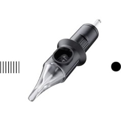 Модули игл для татуировок Cheyenne, безопасные картриджи Liner 0,35, упаковка из 20 штук (1 Liner Mt)