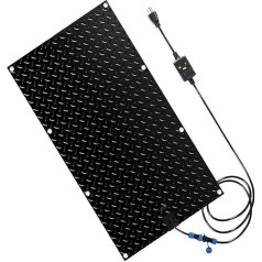 NILoykg& Открытый коврик с подогревом для дорожек, коврик для таяния снега, нескользящие коврики для входа, резиновый коврик с подогревом с каб