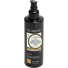 Oh My Sleek Thermo-Active Smoothing Cream - Термозащита от ризот - Разглаживающий растительный кератин, морской коллаген и аргановое масло - Сухие и вьющиеся в