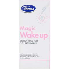 Venus Magic Wake Up Восстанавливающая сыворотка с витамином С и кофеином, уменьшает мешки и темные круги, мгновенный эффект отбеливания, подходит д