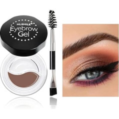 Natürliche Augenbrauencreme Bicolor Creme voni - Wasserfeste Formel mit Langzeit-Haltbarkeit | Eyeliner & Lidschattencreme für natürliche Augenbrauen #5