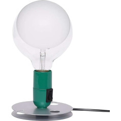 FLOS Lampadina F3299039 Настольная лампа Green Design by Achille Castiglioni, 5 Вт, интерьер, 12,5 x 24 см