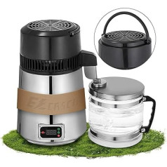 Ezcasch Дистиллятор воды (750 Вт 1 л/час) Нержавеющая сталь дистиллированной воды машина автоматический фильтр дистиллятор воды для чистой пить