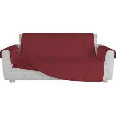 MB HOME Cozy Non-Slip Sofa Slipcover, бордо, 3-местный