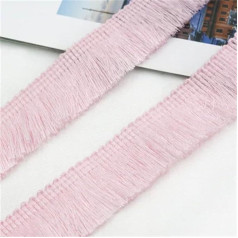 Кисточка-кайма 1 м, ширина 2,5 см, полиэстер, шторы, подушки, серьги, сумки, одежда, декоративная кружевная бахрома для шитья