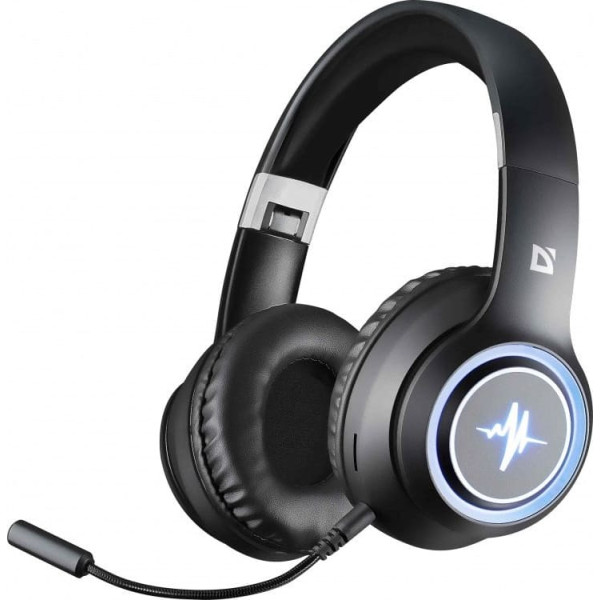 bluetooth наушники freemotion b571 черный led