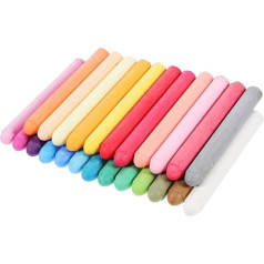 SOPOTUTU 48 штук Набор цветных мелков для улицы Мел для дорожек Мел для школы Меловые ручки Мел без пыли Мел для учителей Тонер