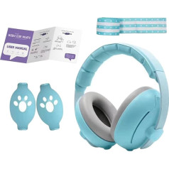 Противошумные наушники для малышей, шумоподавление, детские наушники для сна, защита слуха ребенка, безопасность ребенка, нескользящее эл