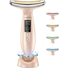 Массажер для лица Устройство для борьбы с морщинами: Анти Морщины Красота Устройство 5 ° C Холод и 45 ° C Тепло - EMS Массажное Устройство Лица 6 