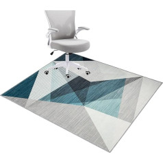 Honorstar Защитный коврик для твердых полов, 120 x 150 см, подложка под стул, игровой коврик, защитный коврик для пола, коврик для офисного стула, пря