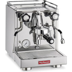 La Pavoni New Cellini Classic LPSCCS01EU Полупрофессиональная кофемашина эспрессо, с одним бойлером и теплообменником, с поворотными клапанами, подача пара 