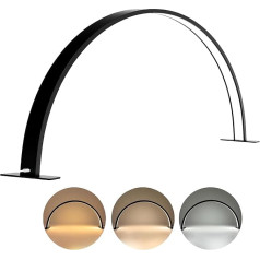 Настольная лампа для ногтей Tetipa LED, косметическая лампа для ресниц с пультом дистанционного управления, регулируемый свет, 3-6000 K, диммируем