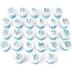 Каттеры 26 Шт. Алфавит Печенье Каттеры Помадка Украшение Торта Айсинг