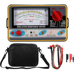 Marhynchus Handheld -Isolierungstester 100V Megameter MegoHmmeter Zur Aufrechterhaltung des Reißverschlusses für Elektrische Geräte und Riemen Enthalten