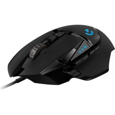Игровая мышь Logitech G502 HERO (с сенсором HERO, RGB, 16 000 DPI, 11 программируемых кнопок, мышь для ноутбуков и ПК, 5 настраиваемых весов, настройка баланса, 
