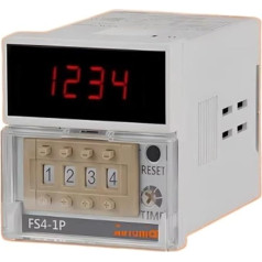 OURNXI Счетное реле, счетчик, FS4-1P4, 100-240VAC