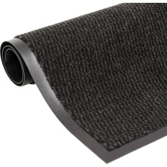 ZEYUAN Коврик-грязеуловитель, дверной коврик, входной коврик, грязезащитный коврик, защитный коврик, входной ковер, прямоугольный ворсистый, 1