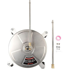 Haofy 15 дюймов напорный очиститель поверхности профессиональный 4000PSI очиститель поверхности с 4 колеса 1/4 дюйма быстрое соединение напорный 