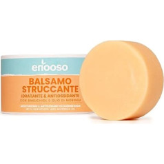 Enooso - Wasserdichter Make-up-Entferner für Gesicht und Augen, sofortige Linderung und Antioxidans, feuchtigkeitsspendender Make-up-Entferner mit Bakuchiol, Vitamin E, Moringaöl und Kokosnuss