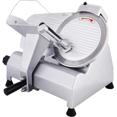 VEVOR Мясорубка, 240 Вт, электрическая универсальная ломтерезка, регулируемая толщина 0-17 мм, электрическая ломтерезка, нарезка для колбас, нар