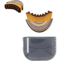 Лимфатическая контурная кисть для лица, сухая кисть, контурирование подбородка и челюсти, инструмент для коррекции формы лица, эргономичн