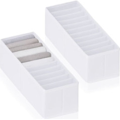 ROW&LINE® Organiser - 11 очень высоких отделений для нижнего белья, бюстгальтеров и одежды - система органайзеров для пеленального столика - долговеч