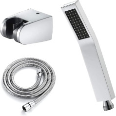 SXLSZ G1/2 дюйма ручная душевая лейка со шлангом и держателем, латунная душевая лейка, насадки против накипи, душевая лейка, душевой шланг из не