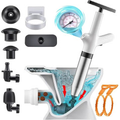 NiC IS COCNG плунжер для туалета, универсальный плунжер для кухни, ванной комнаты, душа, слива раковины и труб (BT)