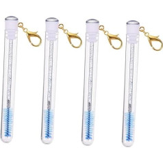 Ipetboom 8stücke Teiliges Tragbare Wimpernbürsten Schlüsselanhänger Für Eyelash Und Augenbrauen-make-up Einfach Zu Verwenden Leicht Und Handlich Perfektes Für Beauty-liebhaber