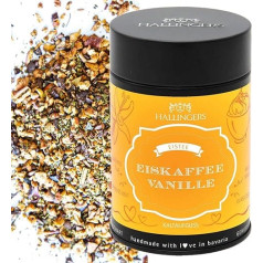 Hallingers Iced Coffee Vanilla - Loose Cold Brew Fruit Tea Iced Tea, Cold or Warm Infusable (Can) - Mother's Day Gift & Gift Ideas for Father's Day | Birthday Congratulations Recovery New Home